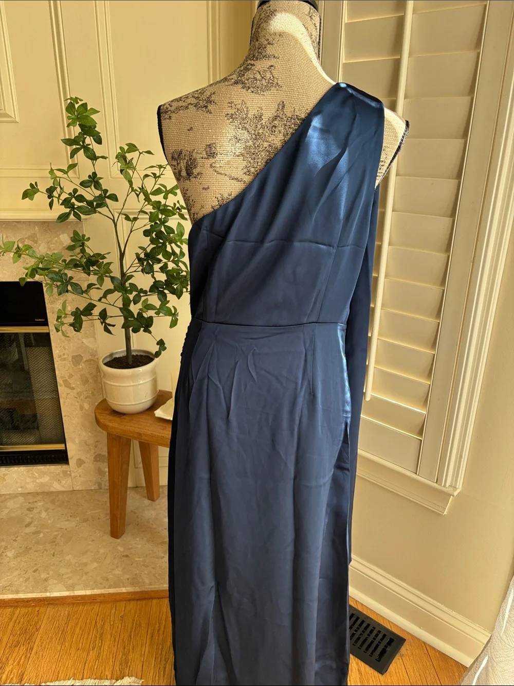 Rihoas One Shoulder A-Line Maxi Dress new